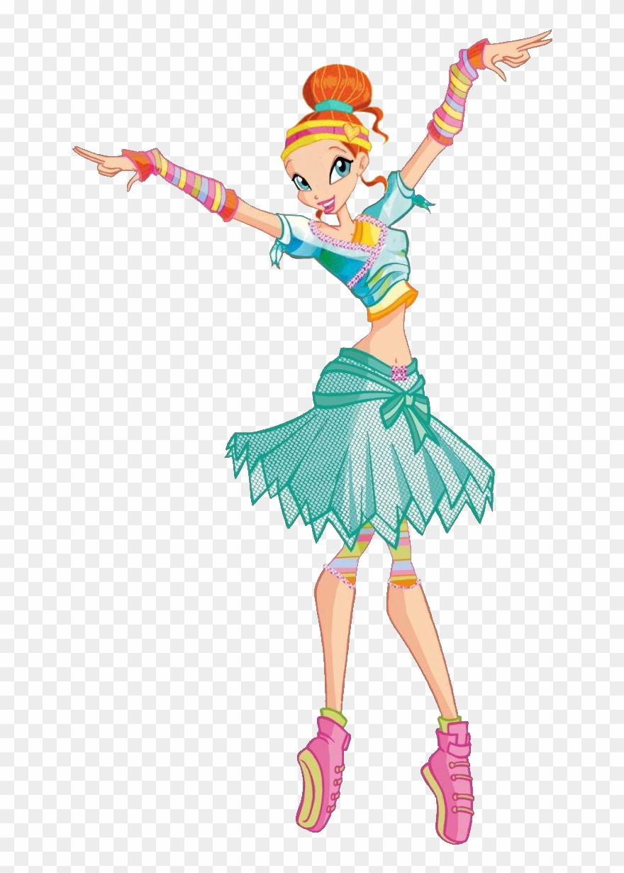 Dance Clipart Dance Class - Winx Club Bloom Dance - Png Download