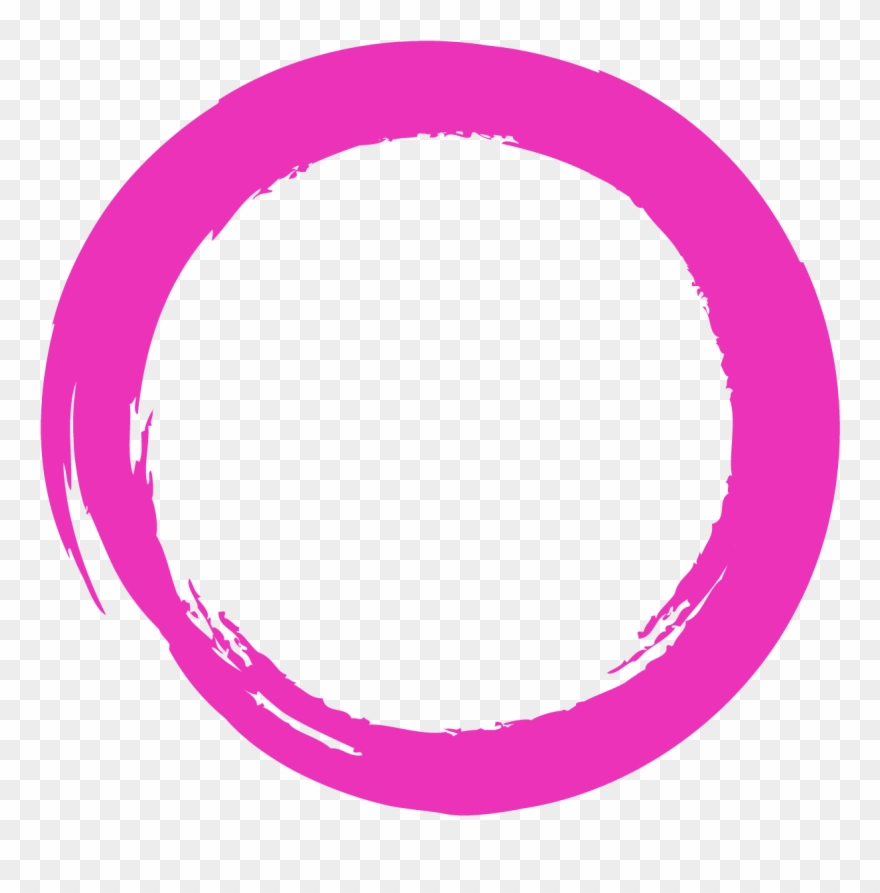 Pink Circle By Pink Circle Wellness Holistic Wellness - Circle Clipart