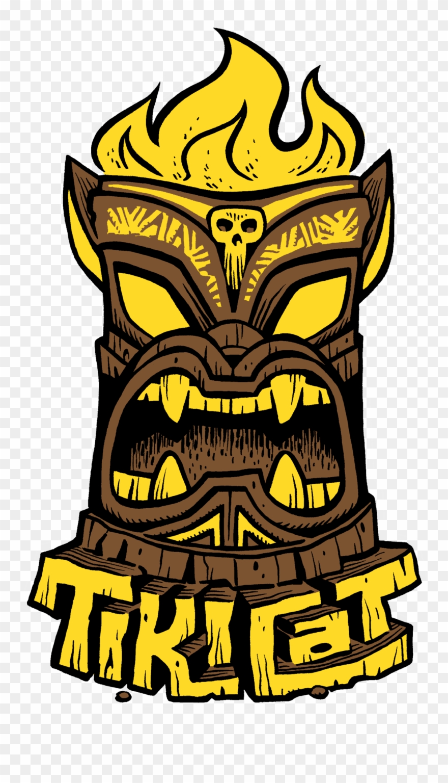 All Tikicat Ltd Edition Hawaiian Regular Price - Clip Art Tiki - Png Download