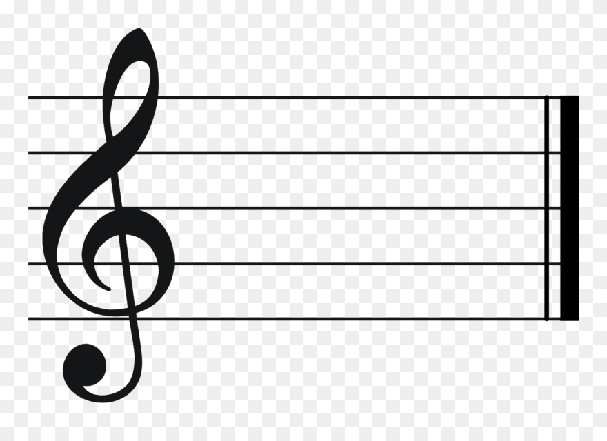Clip Arts Related To - C Major Key Signature - Png Download