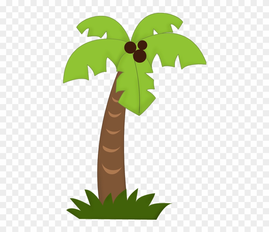 Palm Tree Clipart Aloha - Adesivo Safari - Png Download