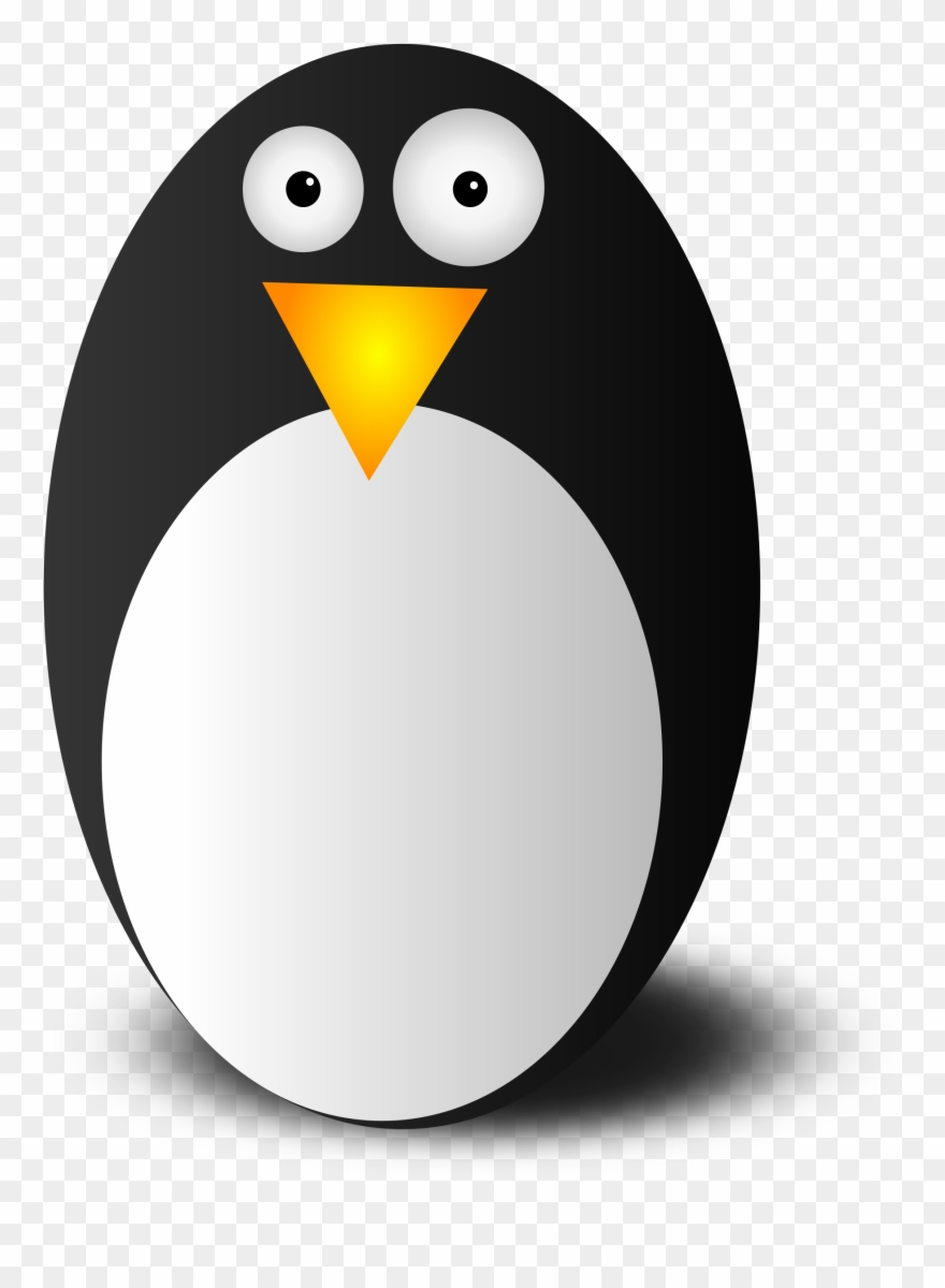 Big Image - Penguin Cartoon Clipart