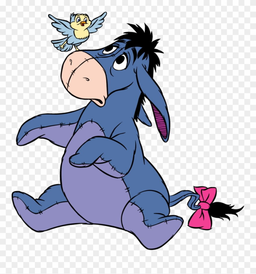 1 - Eeyore - Eeyore From Winnie The Pooh Clipart