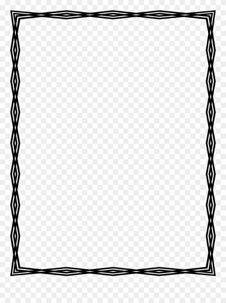 Border Png Free Download Best Border Png On Clipartmag - Line Art Transparent Png