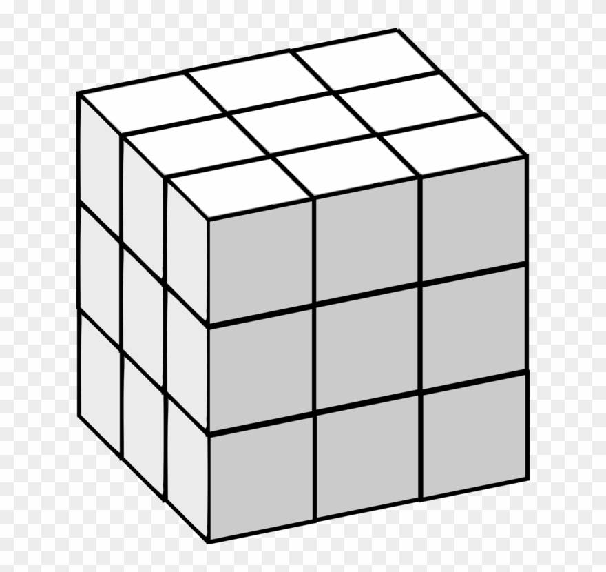 Hypercube Tetris Three-dimensional Space Jigsaw Puzzles - 3d Cube Rectangle Block Clipart