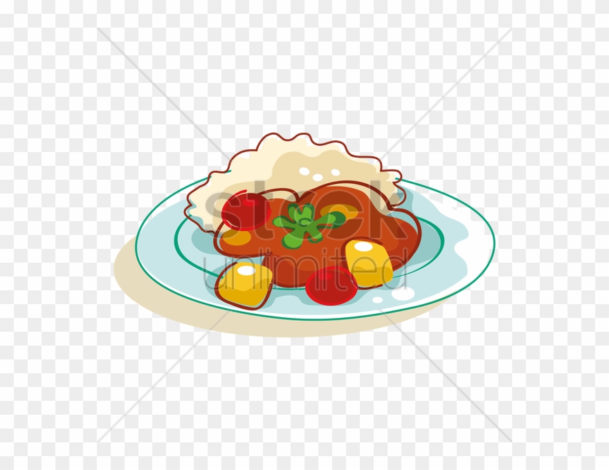 Rice And Gravy Clipart