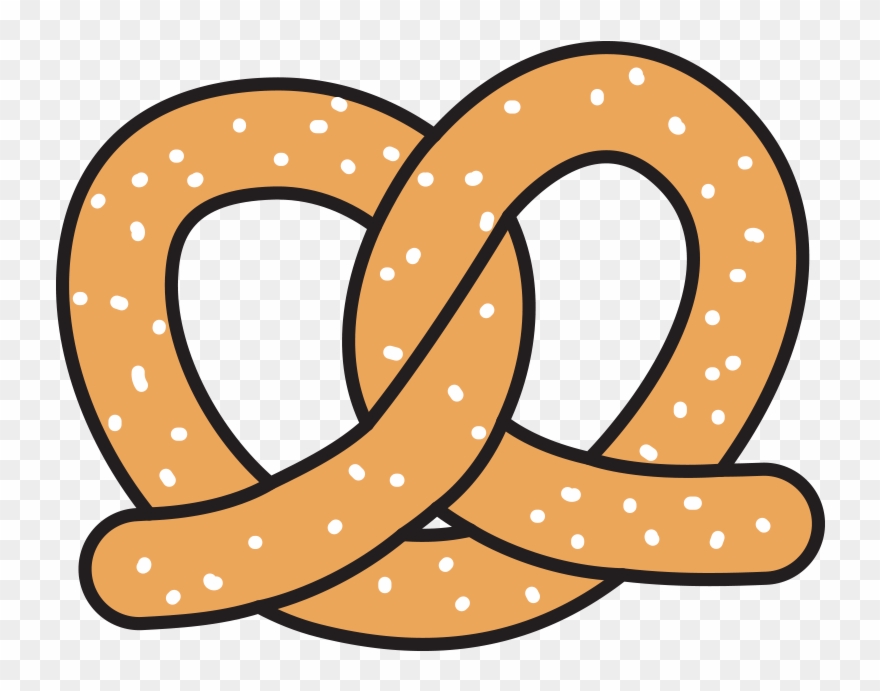 Food Drink Esl Library - Pretzel Cartoon Png Clipart