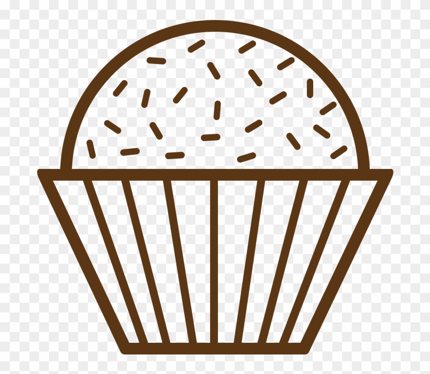 Brigadeiro Cupcake Chocolate Truffle Recipe - Imagens Em Png Brigadeiro Clipart