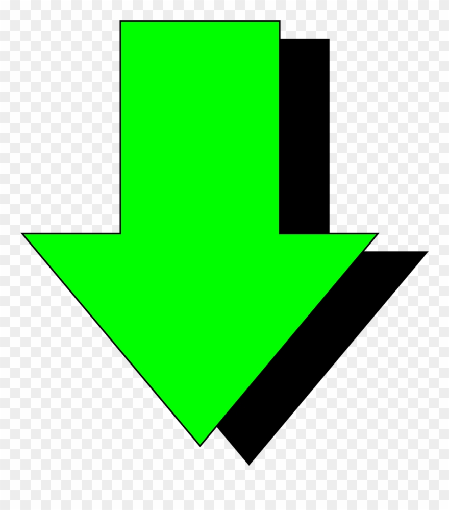 Cartoon Archery Arrows - Down Arrow Clipart