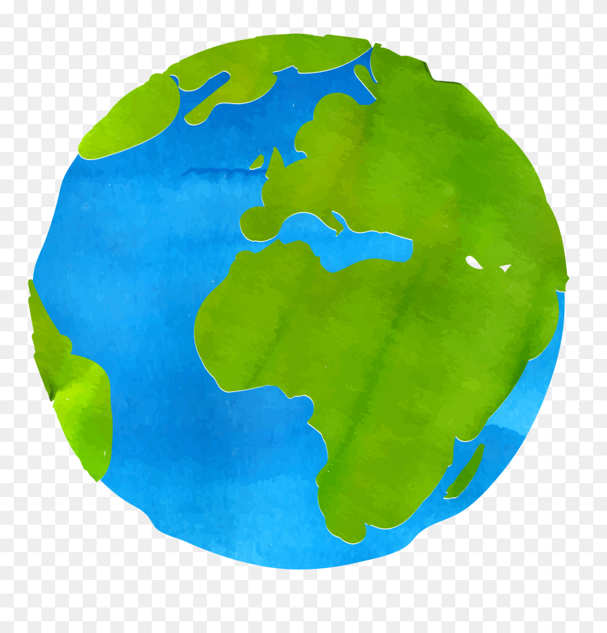 Clipart World Travel - Make Earth Using Cardboard - Png Download