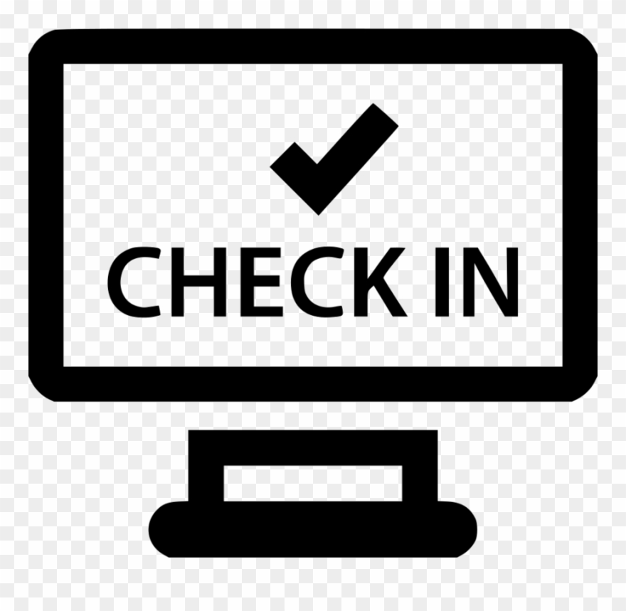 Clipart Resolution 980*912 - Online Check In Icon - Png Download