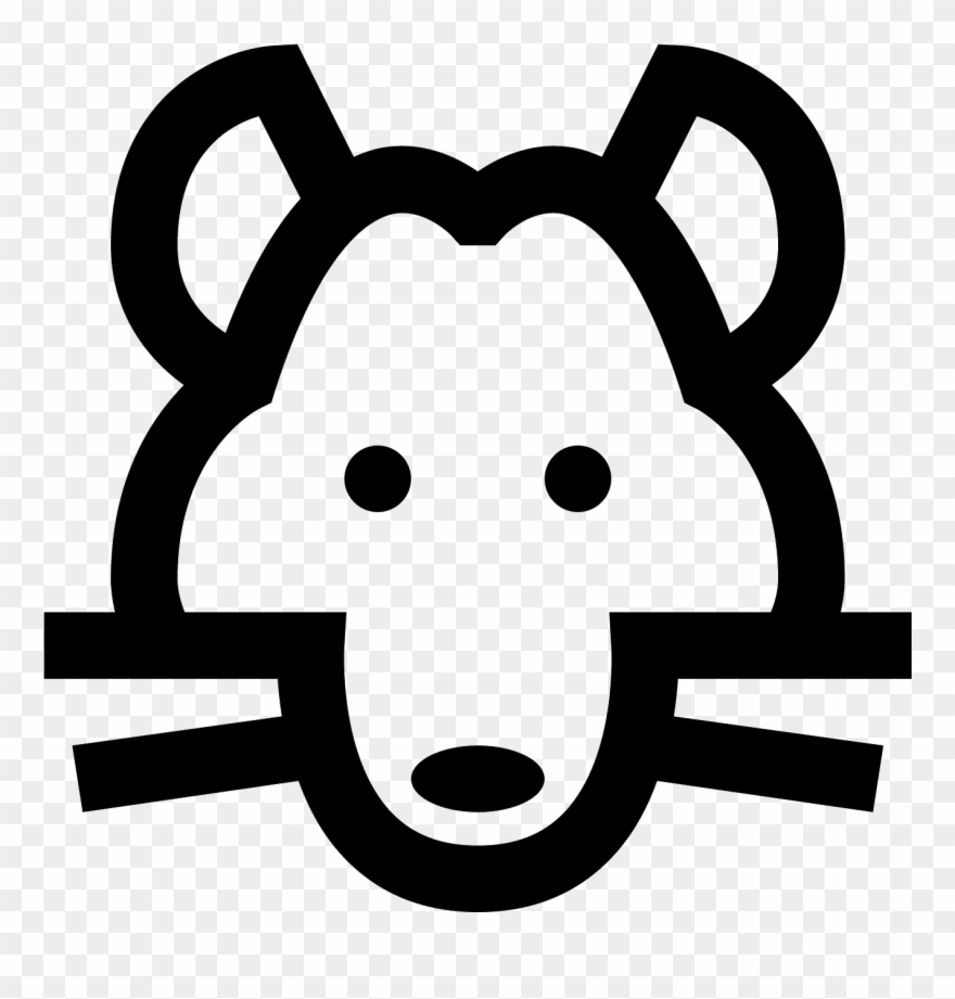 This Is An Icon Depicting The Year Of The Rat - Icon Clipart