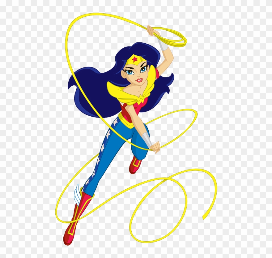 Picture Freeuse Library Ooak Monster High Dolls - Dc Superhero Girls Wonder Women Clipart