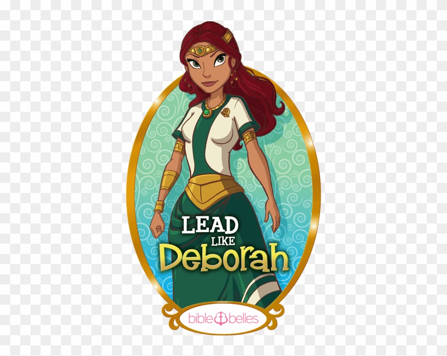 Clip Transparent Bible Woman Clipart - Bible Belles Clipart Deborah - Png Download