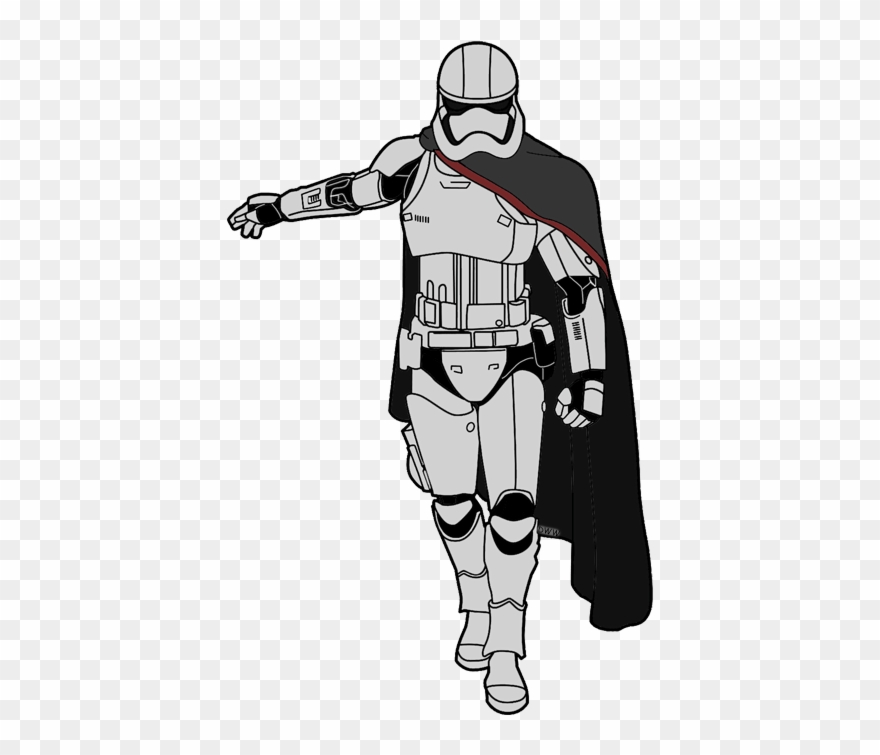 The Force Awakens Clip Art Image - Star Wars Stormtrooper Clipart - Png Download