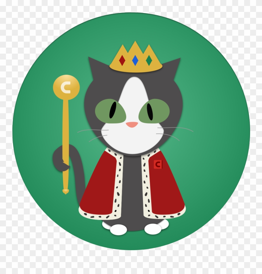 The Original Contrast Cat - Gloucester Road Tube Station Clipart