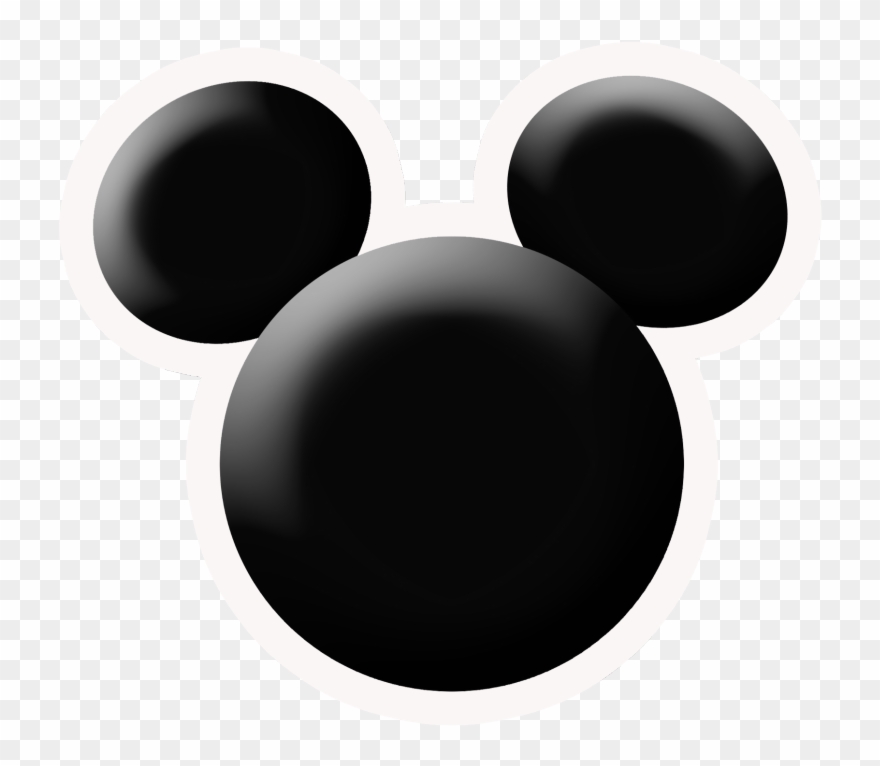 View All Images At Mickey Folder - Mickey Mouse Shape Png Clipart