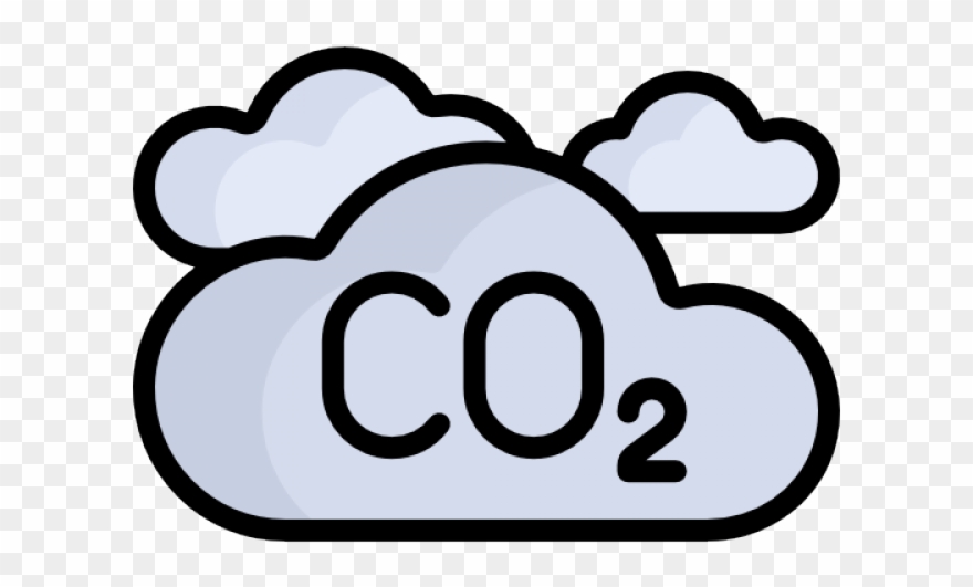 Clouds Clipart Polluted - Carbon Dioxide Png Transparent Png
