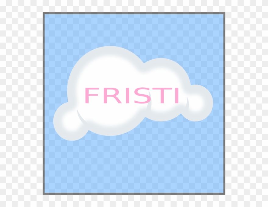 Cloud Blue Cute Svg Clip Arts 600 X 600 Px - Png Download