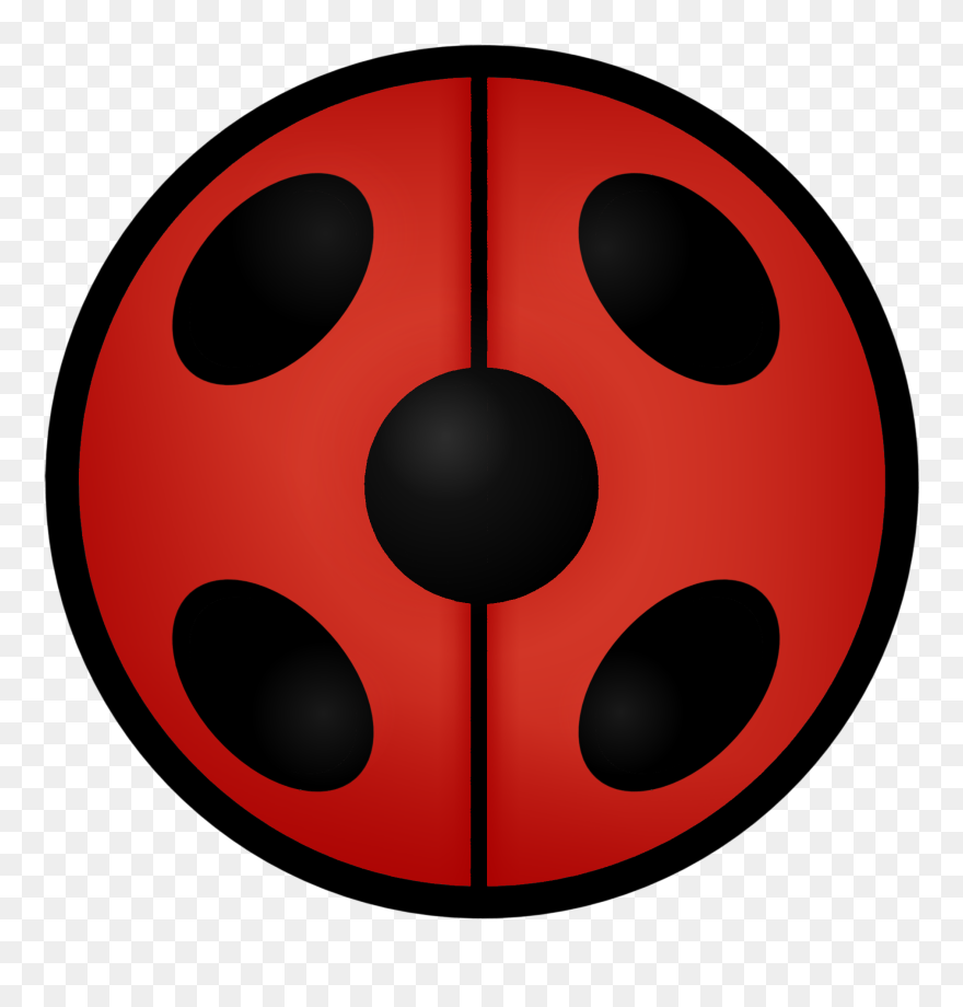Miraculous Ladybug Symbol - Miraculous Logo Ladybug Clipart