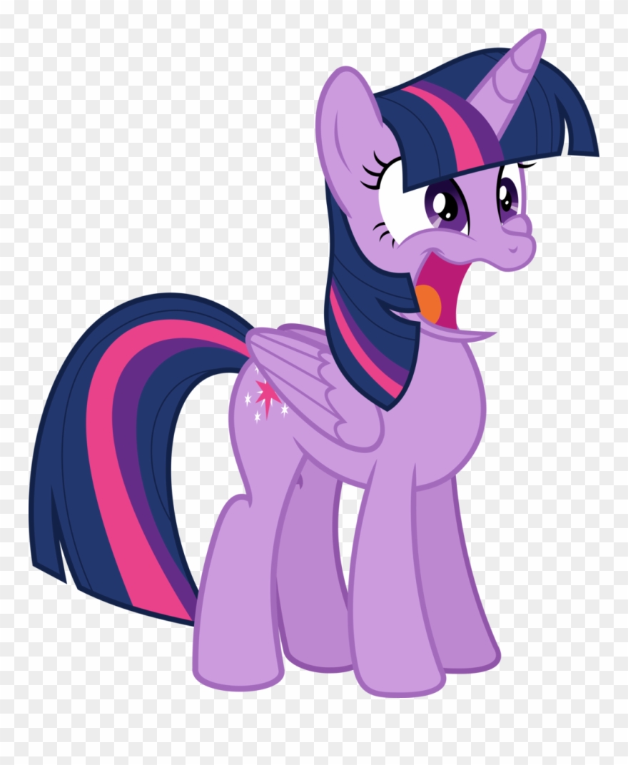 Twilight Sparkle - Mlp Fim Horse Play Twilight Face Clipart