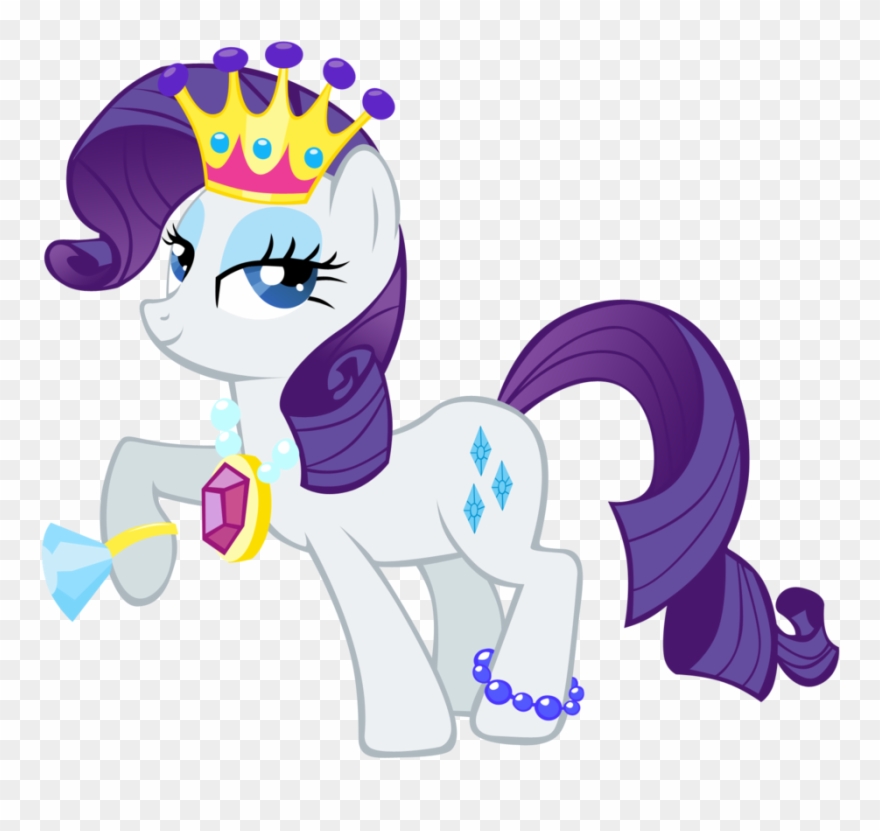 Crown No Background - My Little Pony Rarity Queen Clipart