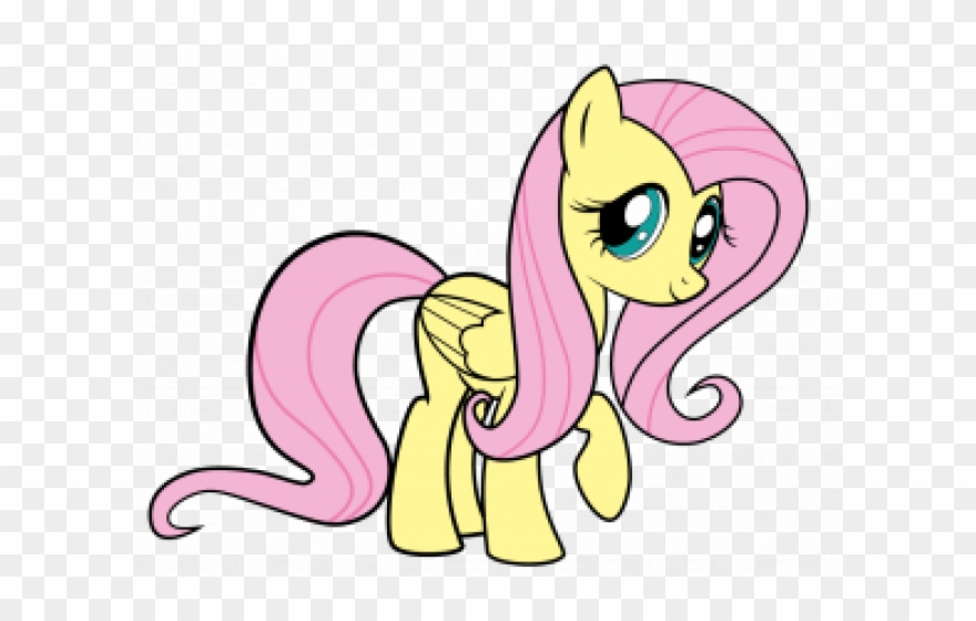 My Little Pony Clipart Hair - Fluttershy - Png Download