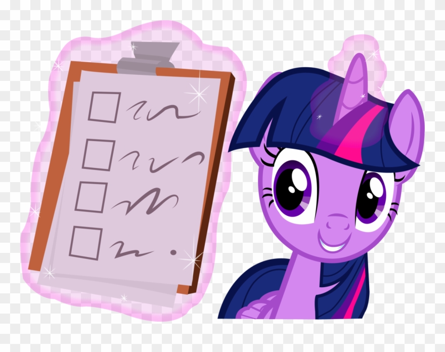 Electrochoc, Clipboard, Cute, Glowing Horn, High Res, - Cartoon - Png Download