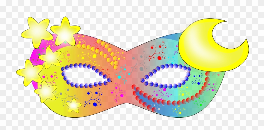 Masks Clipart - Cute Mask Clipart - Png Download