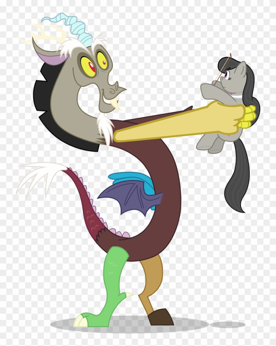 Fluttershy Twilight Sparkle Pinkie Pie Derpy Hooves - Mlp Discord And Nightmare Moon Clipart