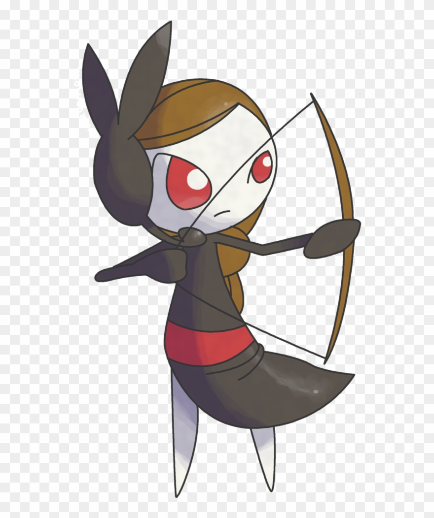 Clip Art Free Library Commission Meloetta Forme By - Meloetta Boy - Png Download