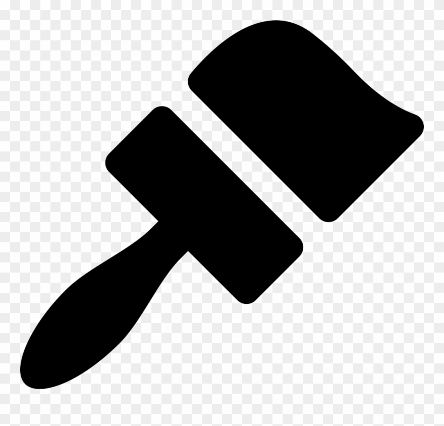 Paintbrush Svg Png Free Download Onlinewebfonts Com - Paintbrush Logo Clipart