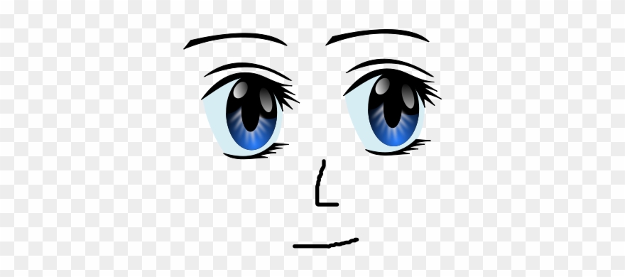 Free - Face Anime Clipart - Png Download (#386676) - PinClipart