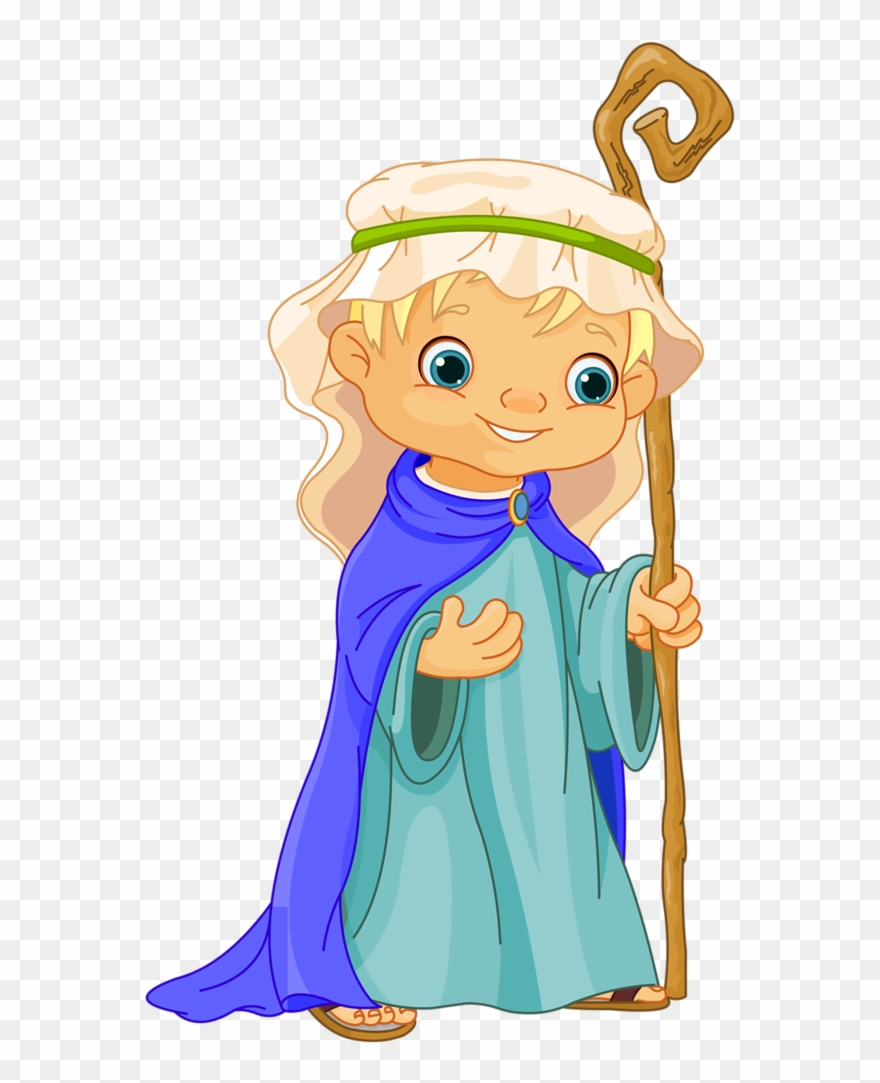 Nativity Clipart Magi - Cartoon Nativity - Png Download
