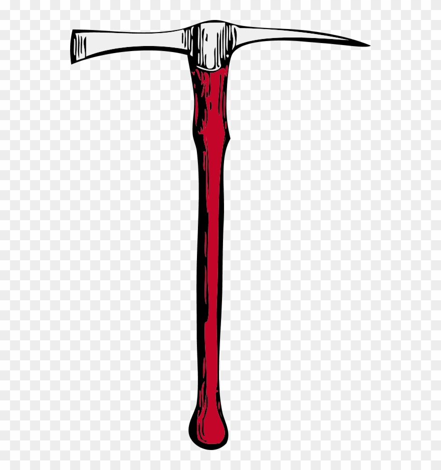 Vector Clip Art - Cartoon Pickaxe - Png Download