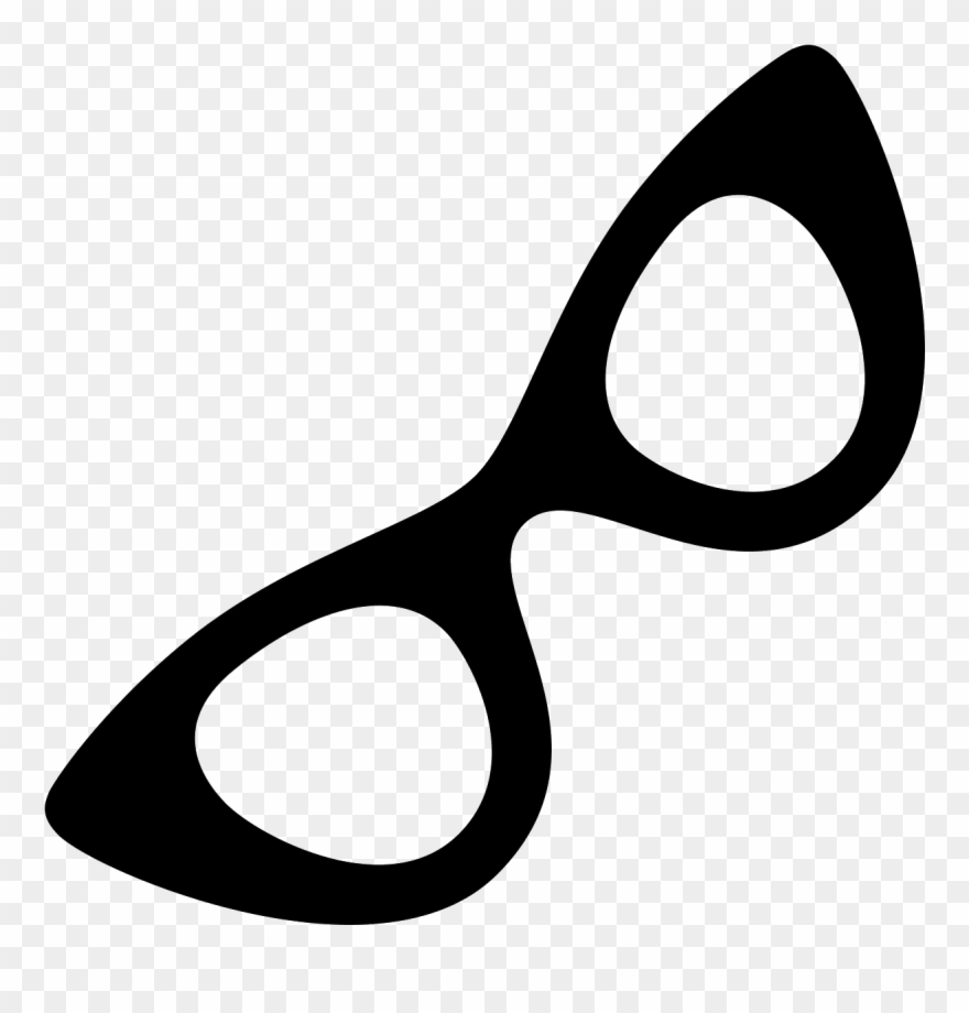 Vintage Glasses Icon Clipart