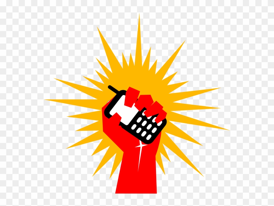 Mobile Revolution Clipart