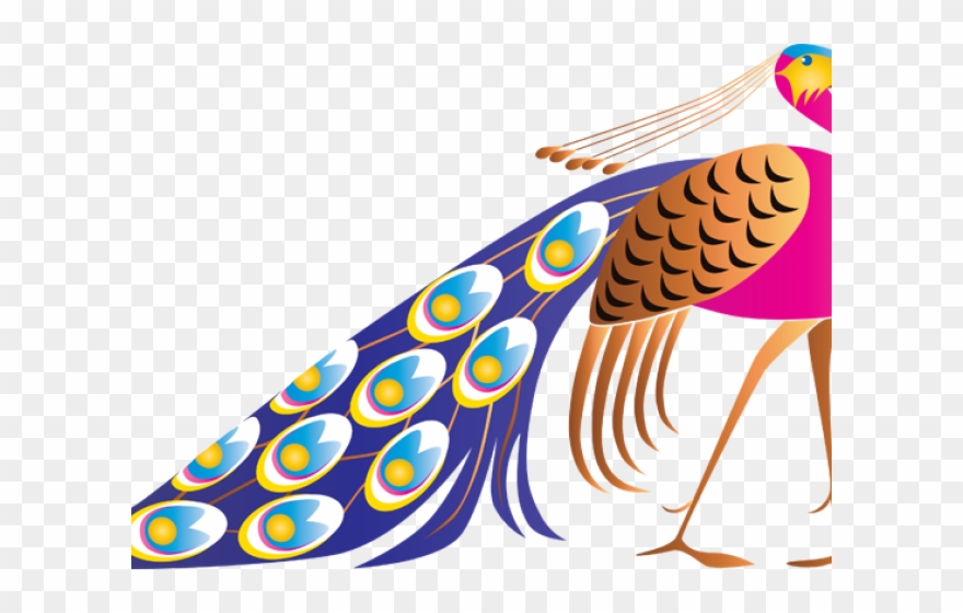 Artistic Clipart Cultural Event - Peacock Vector - Png Download