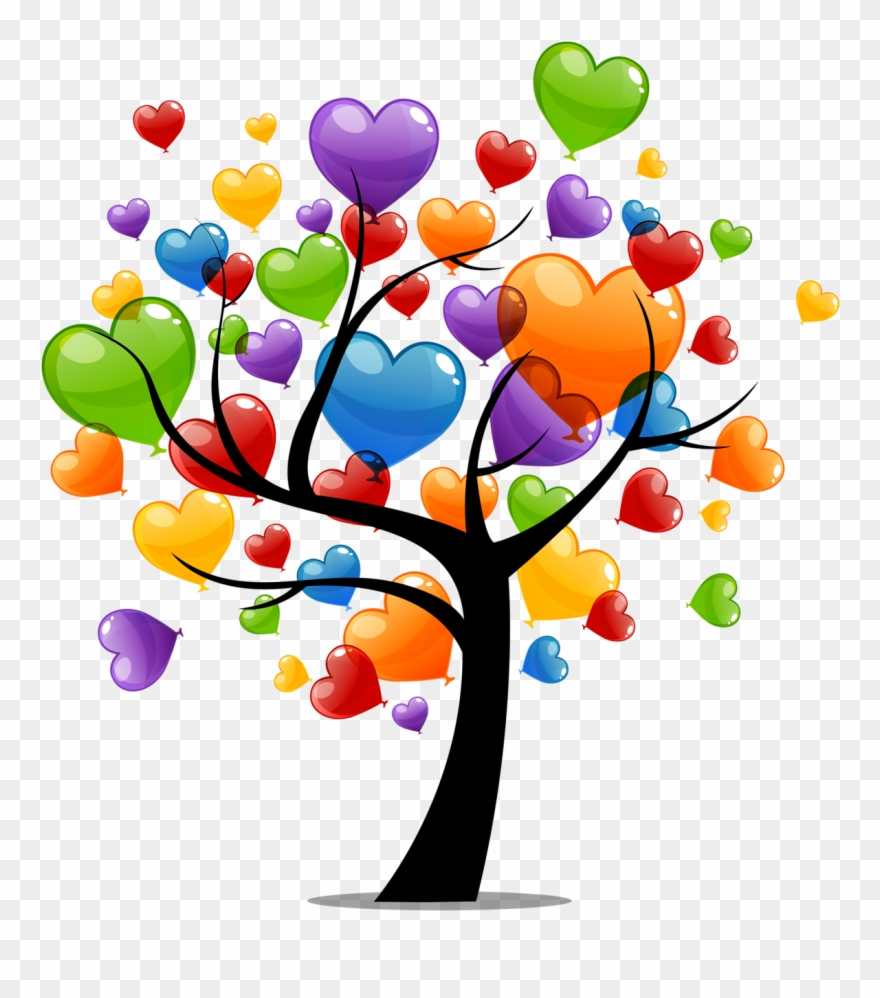 Фотки Happy Birthday Pictures, Happy Birthday My Love, - Happy Birthday Balloon Tree Clipart