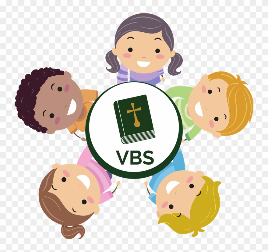 Vacation Bible School - Fencing Kids Clipart