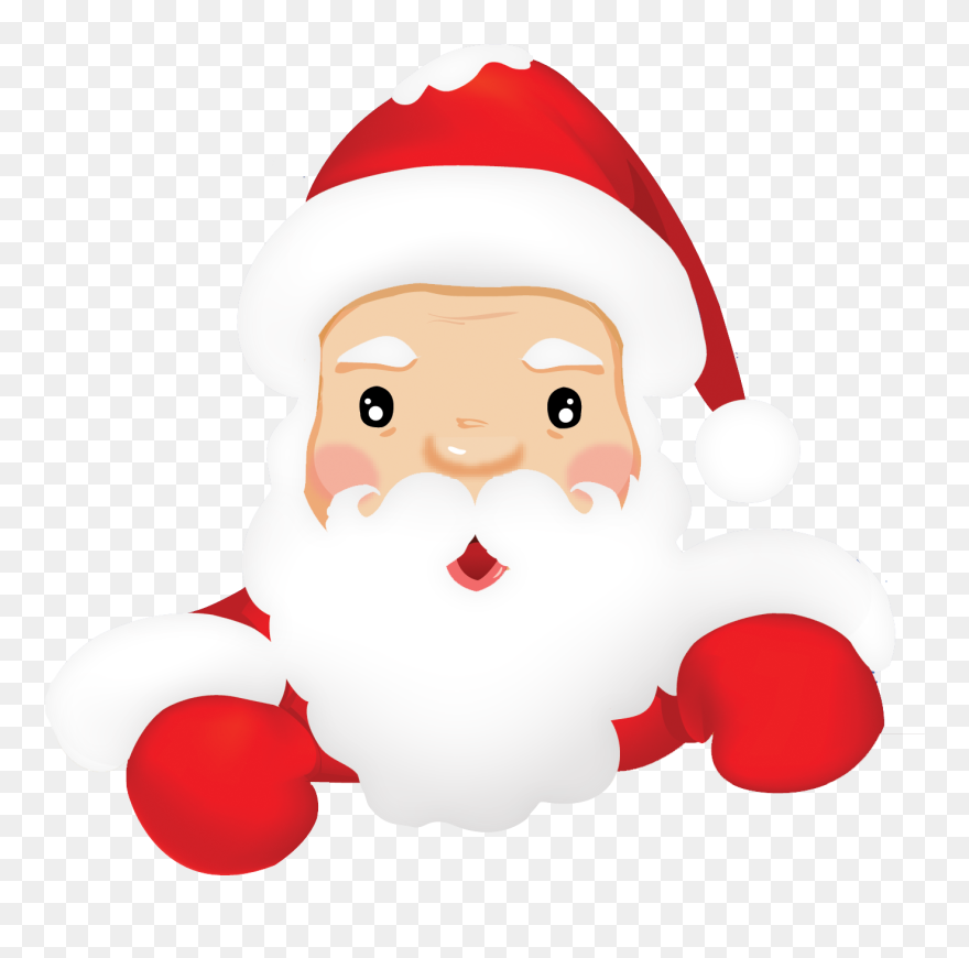 Noel - Santa Claus Vector Png Clipart