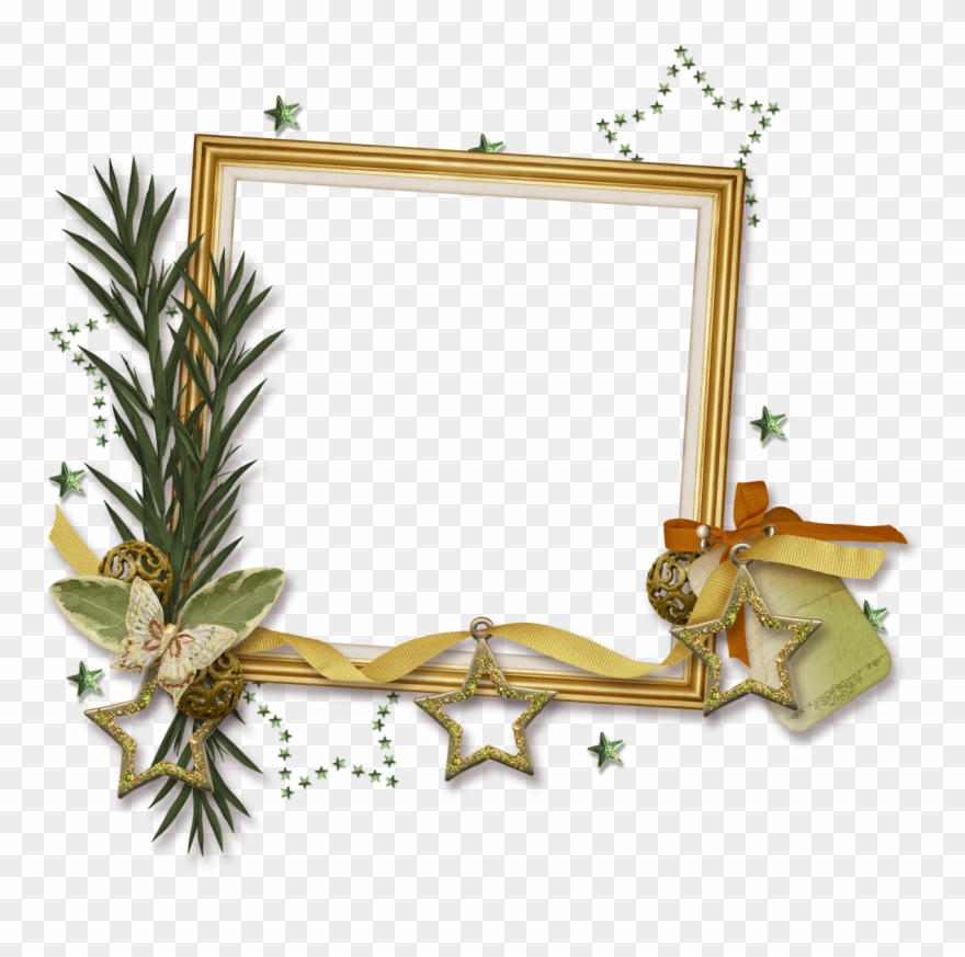 Sammelalbum Rahmen, Rahmen, Weihnachten, Noel - Picture Frame Clipart