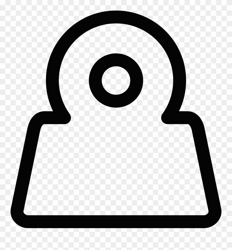 Christmas Clipart Black And White Free Free Download - Christmas Ornament Top Clipart - Png Download