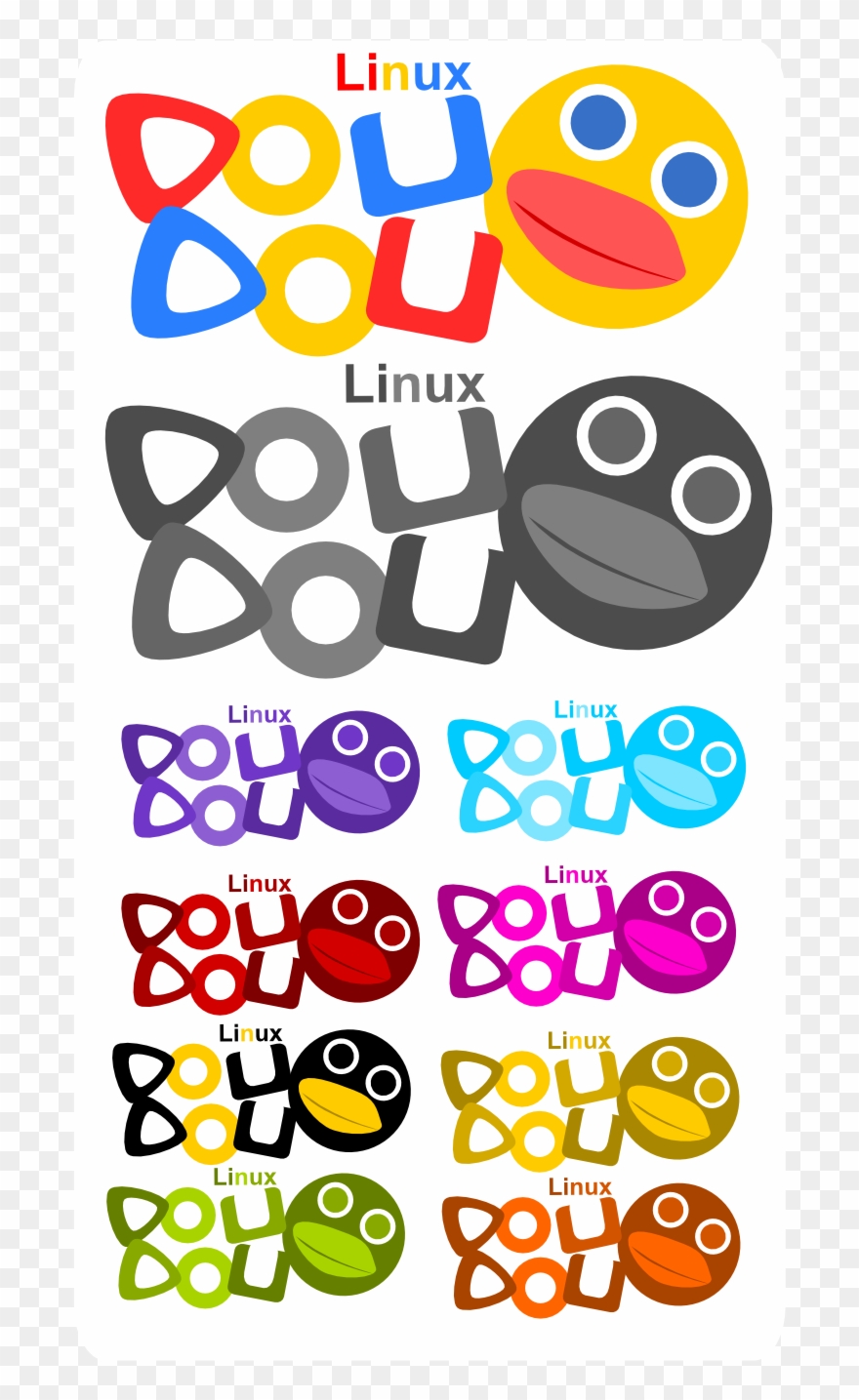 Doudou Linux Contest Large 900pixel Clipart, Doudou - Clip Art - Png Download