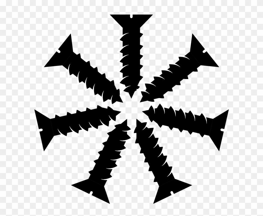 The Rough For My Asterisk Design - Emblem Clipart