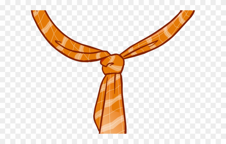 Tie Clipart Orange Tie - Png Download