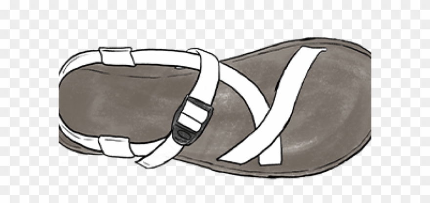 Sandal Clipart One - Sandal - Png Download