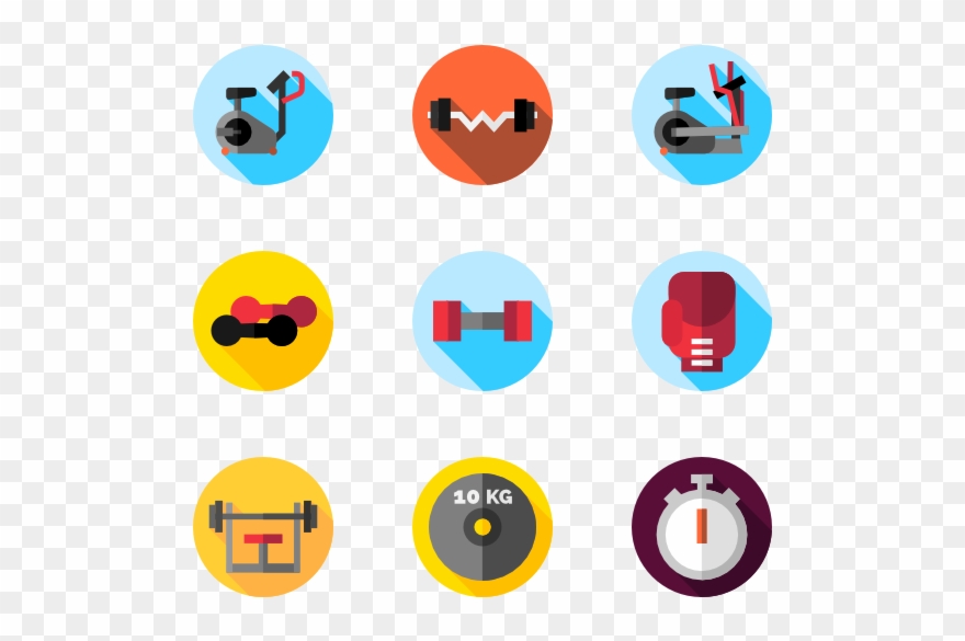 Gym Equipment Clipart