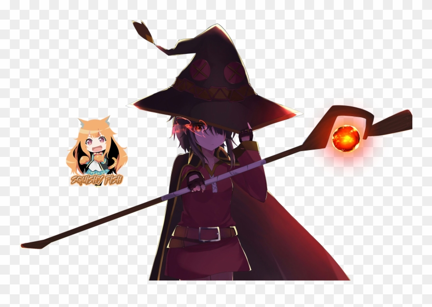 Konosuba God's Blessing On This Wonderful World Hd - Megumin Konosuba Render Clipart