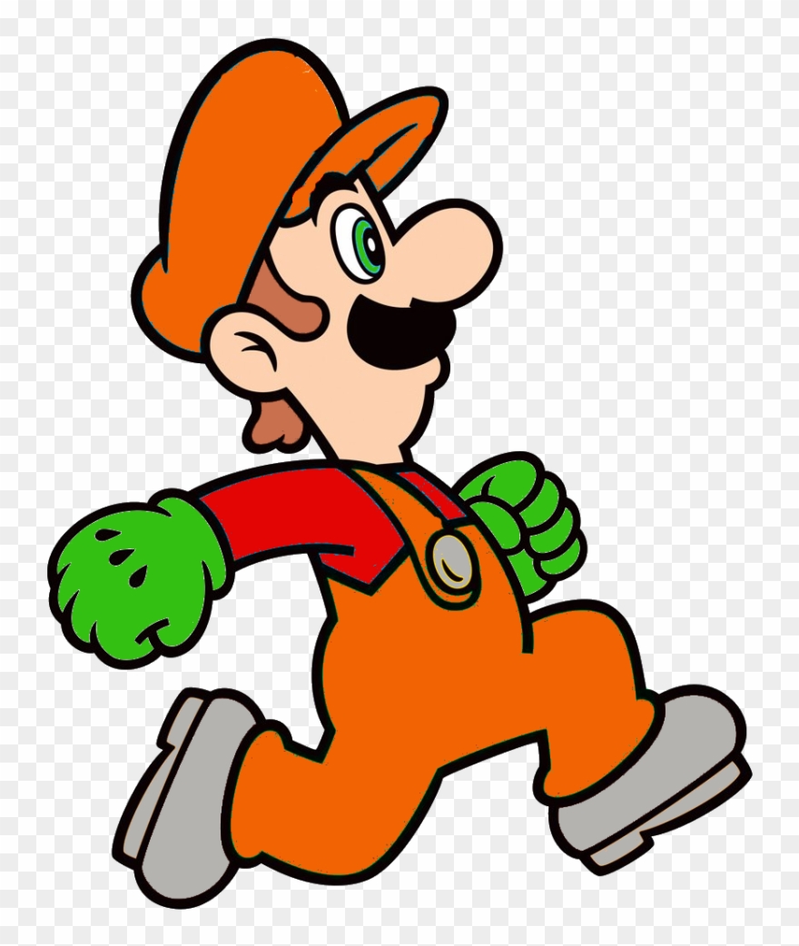 Mach Is In The Need For Speed, He Loves Cars And Food - Luigi 2d Clipart
